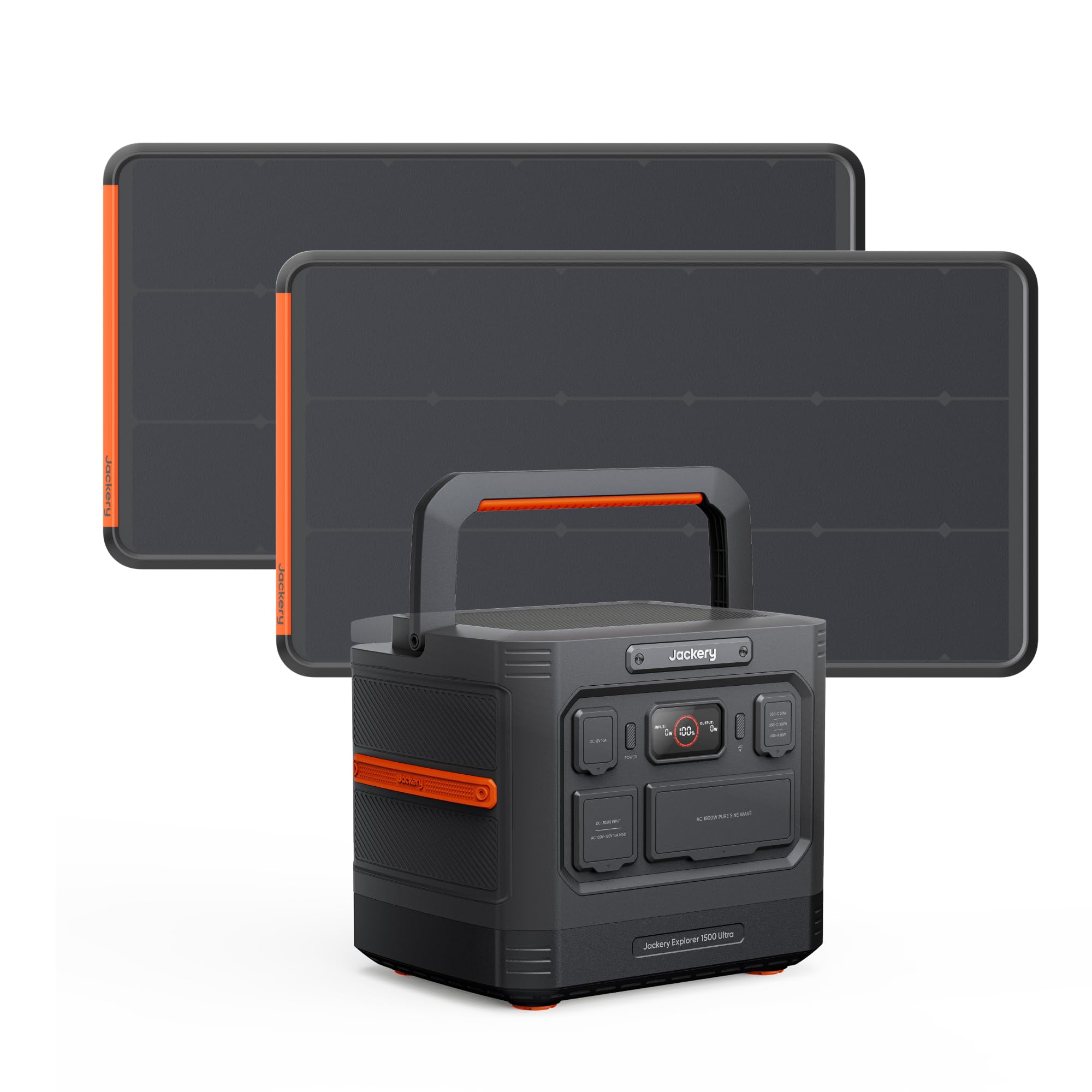 Amazon.com: Jackery Solar Generator 1500 Ultra and 2x100W Prime